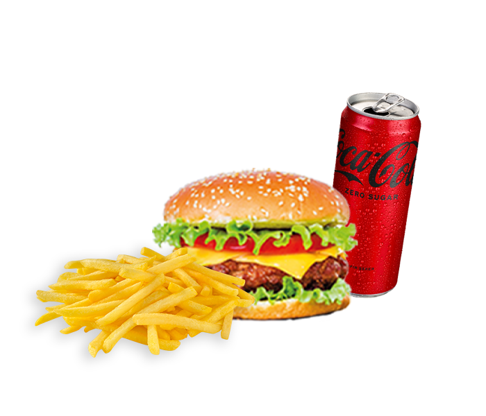 Cheeseburger Menü