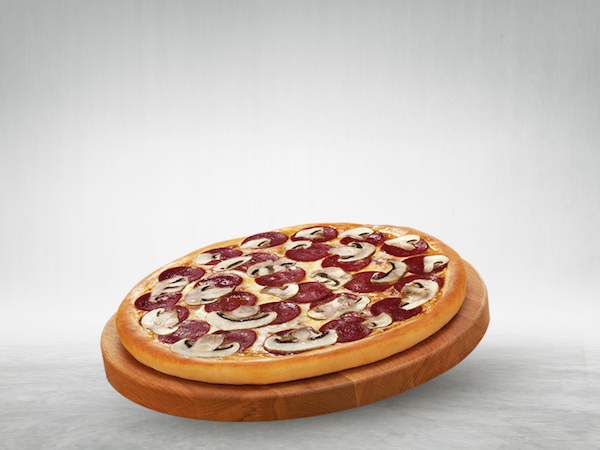 Sucuklu Mantarlı Pizza